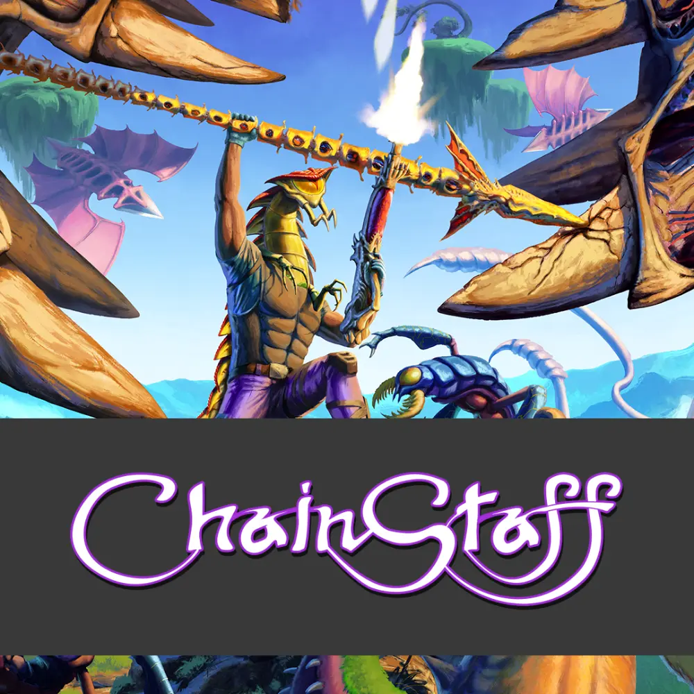 ChainStaff: Brutal 80s Heavy Metal Sci‑Fi Platformer Launches April 8