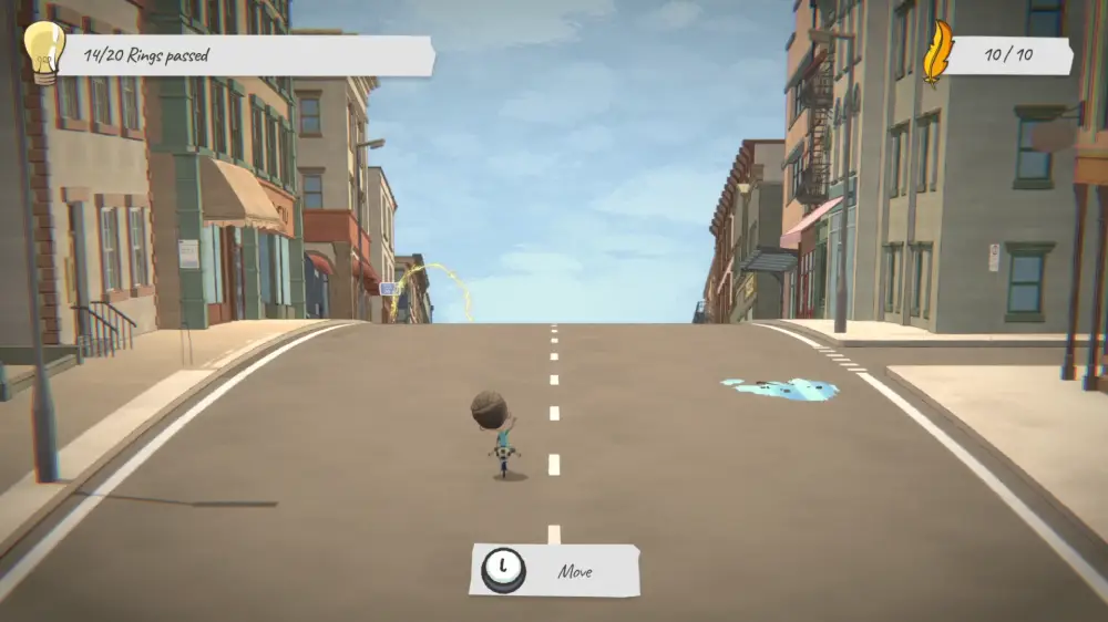 the day i became a bird bike minigame