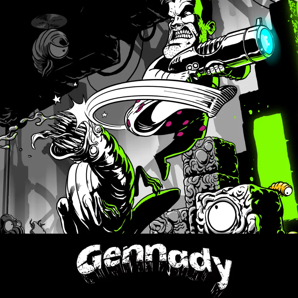 Gennady: Monochrome Roguelike Brawler Hits Consoles in Q4 2026, Demo Out Now